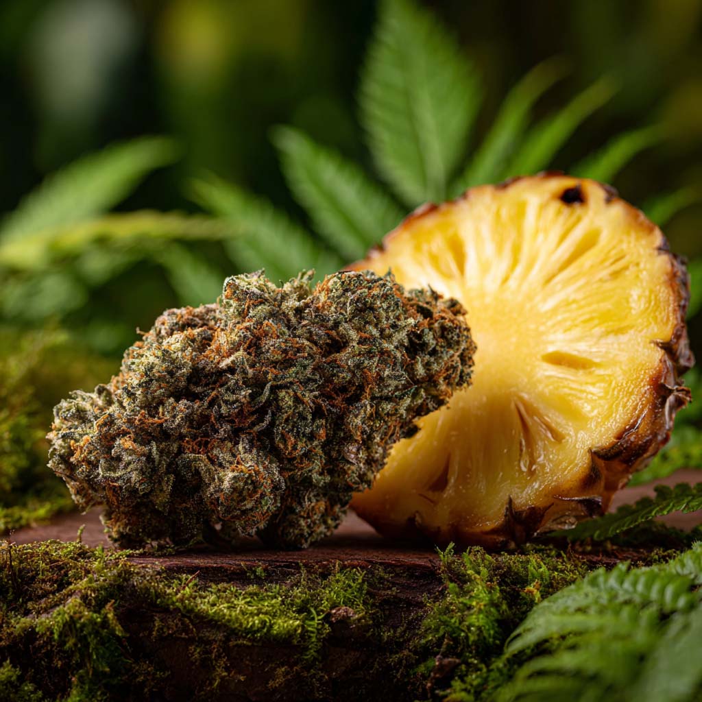 Cannazen Shop Cannabis Weed Sorte Aroma Geschmack Ananas Pineapple Express Dschungel