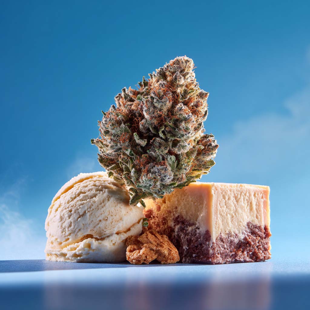 Cannazen Shop Cannabis Weed Sorte Aroma Geschmack Cake Kuchen Walnuss Eis Icecream